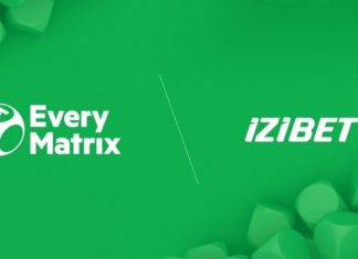 Izibet online platform relaunches with EveryMatrix’s turnkey solution