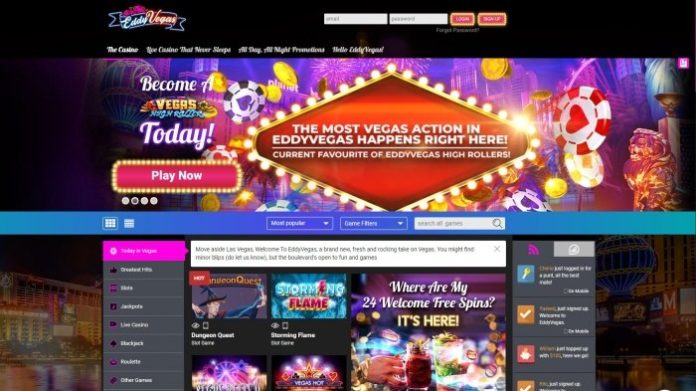 EmuCasino launches EddyVegas online casino, now available in Canada