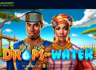 Amusnet Interactive launches first charity-oriented slot Drops of Water