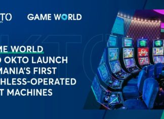 Game World adds OKTO mobile payments to launch first cashless slot machines in Romania