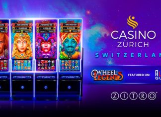 Zitro expands in Switzerland through Wheel of Legends installation at Casino Zürich