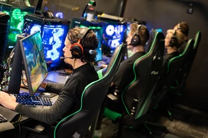 The Abios team at Corporate League 2019