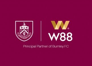 Burnley FC announces W88 as official kit sponsor for Premier League return