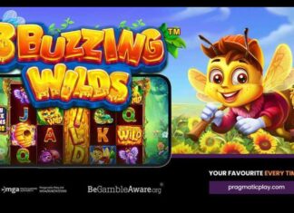 Pragmatic Play launches new 5×4 reels bee-inspired slot 3 Buzzing Wilds