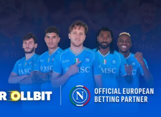 SSC Napoli inks two-year sponsorship deal with crypto casino Rollbit