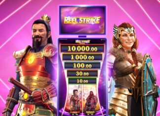 FBM debuts new cabinet Auria, Reel Strike slot at G2E Las Vegas