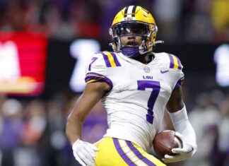 New England Patriots wide receiver Kayshon Boutte arrested in Louisiana over sports betting violations