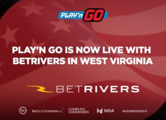 Play'n GO expands presence in West Virginia through launch with RSI's BetRivers