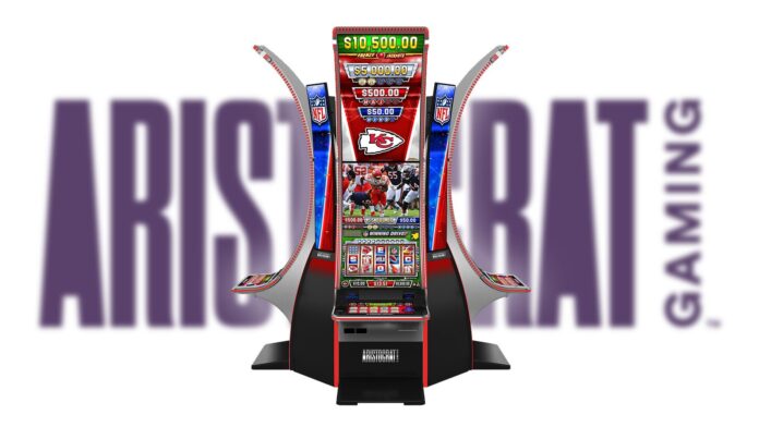 Aristocrat Gaming's NFL-themed Winning Drive game is now available for Class II markets
