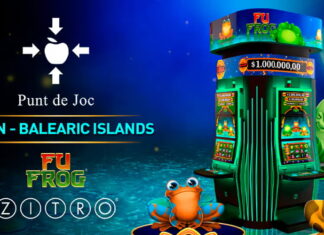 Zitro installs its Fu Frog multigame at Punt de Joc slot arcades in the Balearic Islands