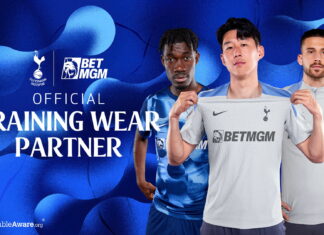 BetMGM secures three-year deal as official betting and training wear partner for Tottenham Hotspur