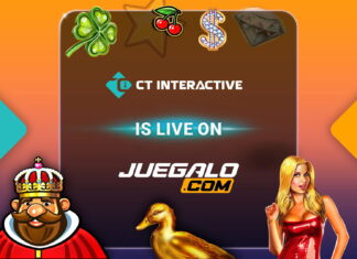 CT Interactive signs content agreement with Chilean online casino brand Juegalo.com
