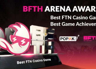 PopOK Gaming bags titles for Best FTN Casino Game and Best Game Achievement at BFTH Arena Awards