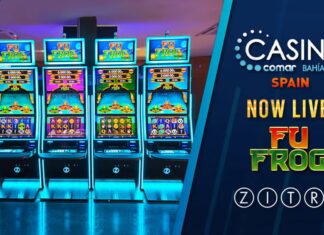 Zitro installs its new Fu Frog game in the Comar Group's Casino Bahía de Cádiz