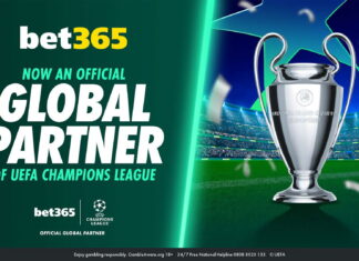 UEFA names Bet365 as Champions League's inaugural betting sponsor
