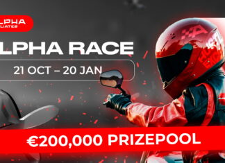 Alpha Affiliates launches new promotional campaign Alpha Race with a prize pool of over $200K