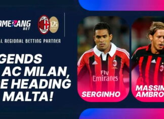 AC Milan legends Ambrosini and Serginho to join Boomerang at SiGMA Europe 2024 in Malta