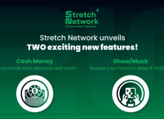 Stretch Network introduces new poker features Show/Muck and Cash Money