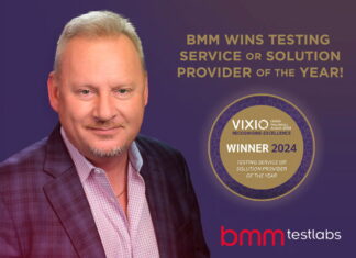 BMM recognized as Testing Service or Solution Provider of the Year at Vixio Global Regulatory Awards