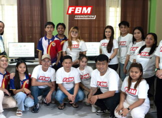 FBM Foundation donates technology and aid packages to Barangay Alnay communities