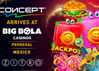 Zitro introduces CONCEPT cabinet line, new games at Big Bola Casinos Pedregal in Mexico City