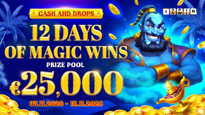 1spin4win launches “12 Days of Magic Wins” campaign across 11 slot titles