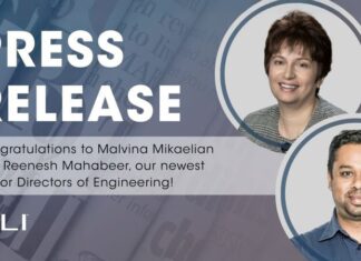 GLI promotes Malvina Mikaelian and Reenesh Mahabeer to Senior Directors of Engineering