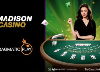 Pragmatic Play launches four branded live casino tables with Madison Casino