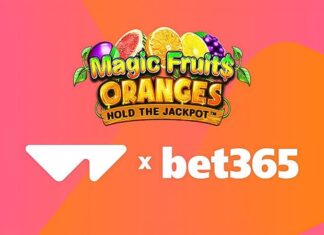 Wazdan and bet365 announce exclusive pre-launch of Magic Fruit$: Oranges
