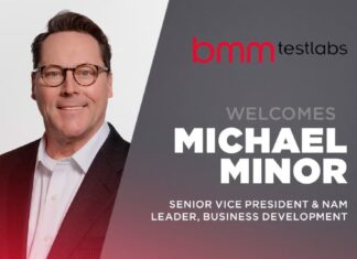 BMM Testlabs names Michael Minor SVP for North America Business Development