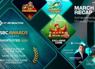 CT Interactive reports strong March activity across products, events, and awards