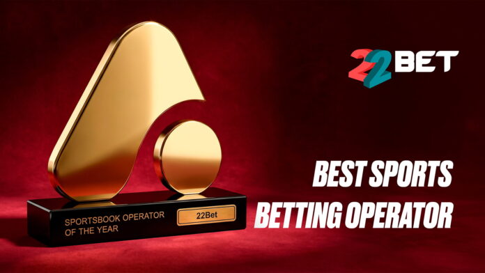22Bet crowned Best Sports Betting Operator at AffPapa iGaming Awards 2026