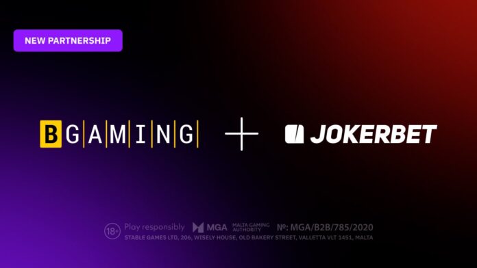 BGaming brings slot portfolio to JOKERBET players in Spain