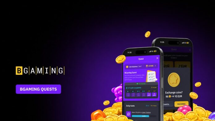 BGaming launches Quests, a daily-mission retention system for increased player engagement
