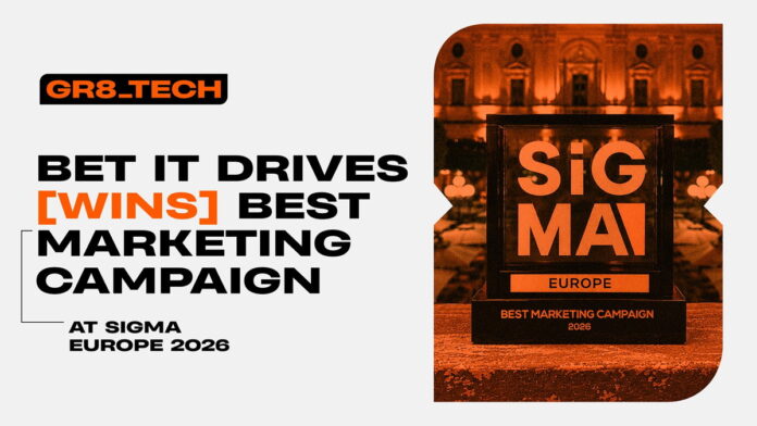GR8_TECH’s Bet It Drives wins Best Marketing Campaign at SiGMA Europe Awards 2026