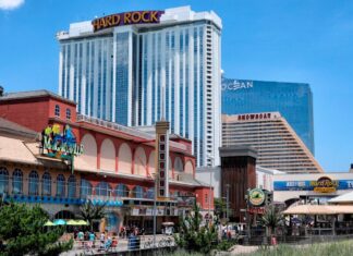 New Jersey gambling revenue rises 12% in April despite casino pressure