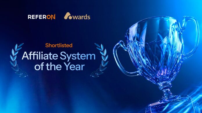 ReferOn earns AffPapa Awards nomination for Affiliate System of the Year