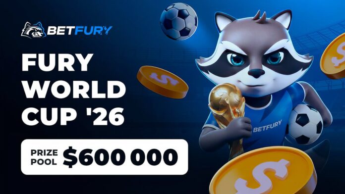 BetFury introduces Fury World Cup '26 festival with battles, predictions, and tournaments