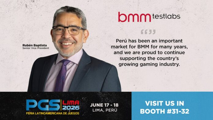 BMM Innovation Group to exhibit at Perú Gaming Show 2026 in Lima