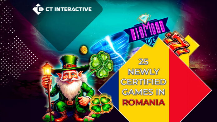 CT Interactive secures certification for 25 additional games in Romania