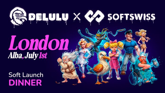 DELULU Gaming names SOFTSWISS strategic technology partner for London soft launch dinner