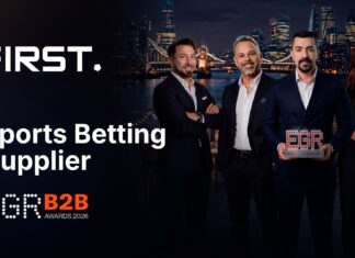 FIRST.bet wins Sports Betting Supplier cateogyr at EGR B2B Awards