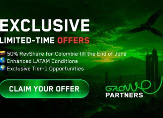 Growe Partners launches affiliate promotion with 50% revenue share for Colombia