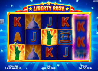 Onlyplay releases Liberty Rush slot inspired by American-themed symbols and features