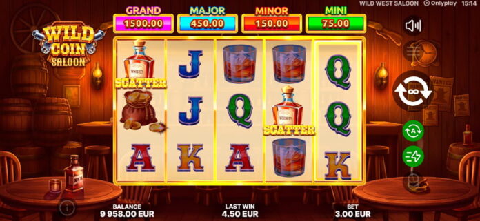 Onlyplay unveils new 5×3 Wild West-themed video slot Wild Coin Saloon