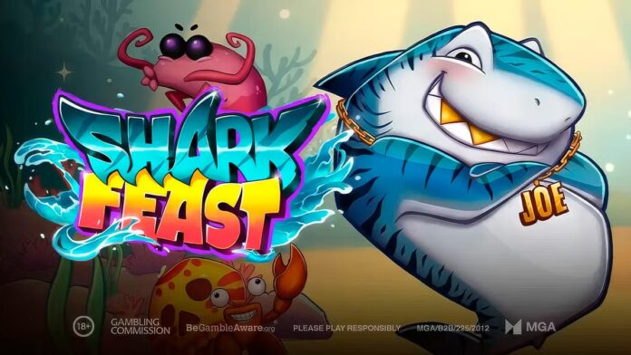 Play’n GO launches Shark Feast, a neon-themed slot built around cascading gameplay