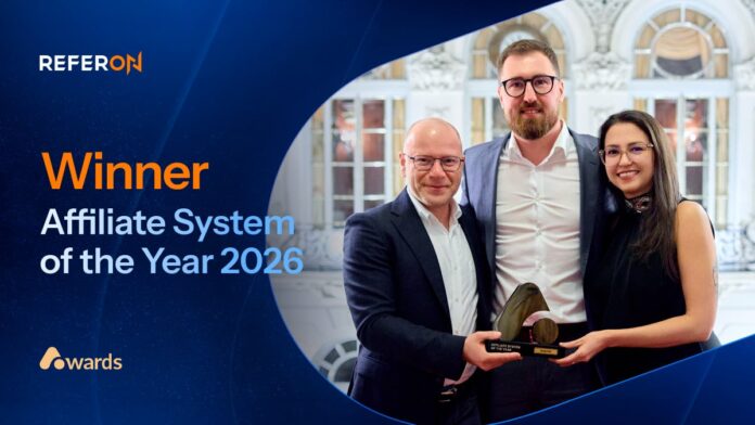 ReferOn named Affiliate System of the Year at AffPapa Awards in Madrid