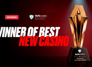 SafeCasino named Best New Casino at AskGamblers Awards 2026