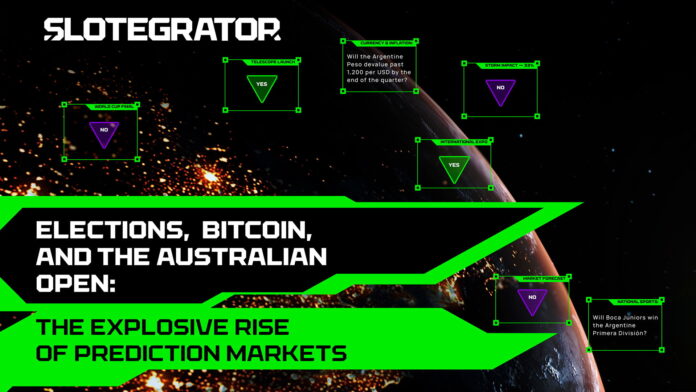 Slotegrator ebook examines prediction market boom as trading volumes surge