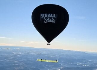 Stake launches floating football match at 10,000 feet in summer campaign stunt